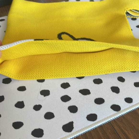 TOTE Yellow Duck Bohemian Crochet • Spring Boho Vest Bag NWOT 💛✨💛 - Picture 8 of 10